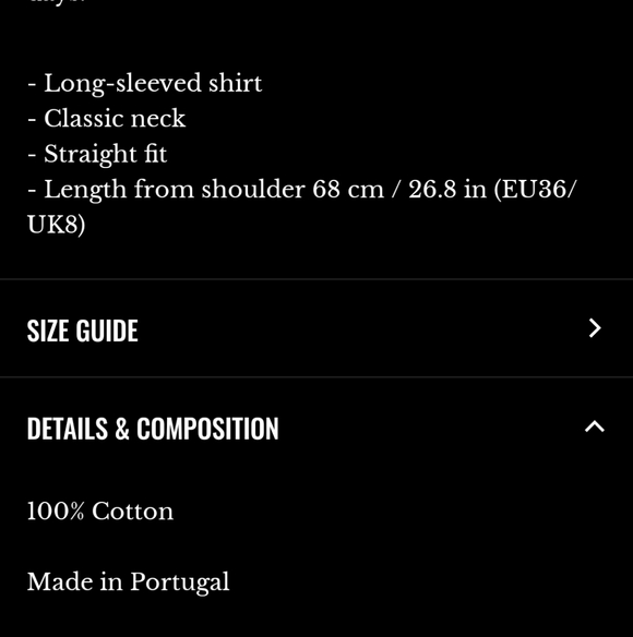 Sezane Tomboy Classic Long-Sleeve Shirt in Brown and Tan - Picture 5 of 5